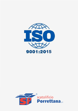 Certificazione ISO - Scatolificio Porrettana